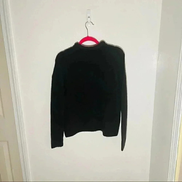 NEW Madewell Fulton Pullover Sweater Alpaca Chunky Knit Heathered Raisin Preppy - Picture 6 of 8